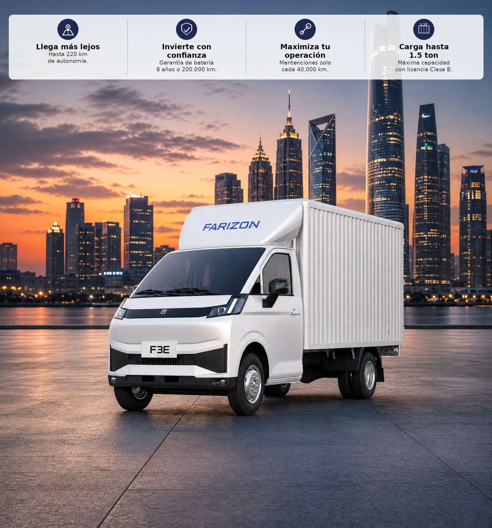Farizon F3E Minitruck